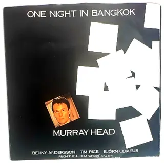 Murray Head One Night In Bangkok 7 Inch Vinyl Single 1984 Chess RCA Orig Sleeve