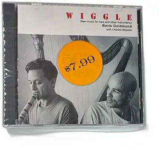 Wiggle CD Boris Goldmund Charles Moselle 1993 Harp New Music Album