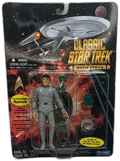 1995 Playmates Star Trek Commander Spock Action Figure MOC Classic Movie Serie