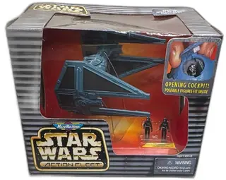1996 Micro Machines Star Wars Action Fleet Tie Interceptor Galoob Sealed Box