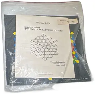 1978 Designs From Mathematical Patterns Posters Teacher Guide Creative Publications