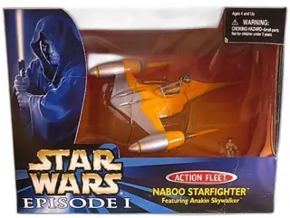 Star Wars Episode I Action Fleet Naboo Starfighter Anakin Skywalker 1999