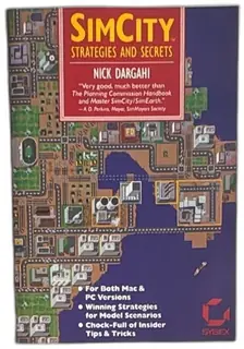 SimCity Strategies And Secrets Guide Book By Nick Dargahi 1991 SYBEX PC Mac