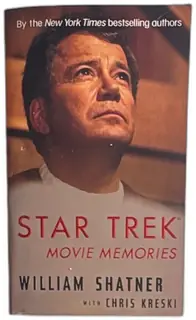 Star Trek Movie Memories William Shatner 1995 Paperback HarperPrism