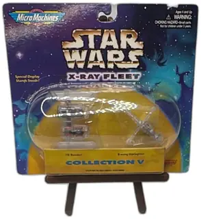 Micro Machines Star Wars X-Ray Fleet Collection V 1996 TIE Bomber B-Wing NIB