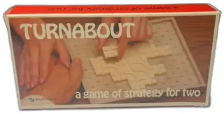 1982 Mag-Nif Turnabout Game of Strategy for Two Complete Vintage Board Game