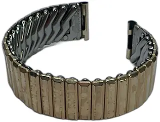 Kreisler Quality 1/20 12KT GF Duro Brite USA Stretch Watch Band Gold Tone Vintage