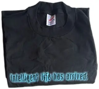 Vintage 1996 Independence Day ID4 Intelligent Life Has Arrived Promo T Shirt XL Jerze