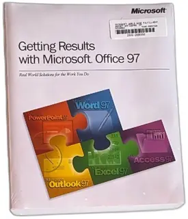 Getting Results With Microsoft Office 97 Book Sealed Microsoft Press Vintage 1997
