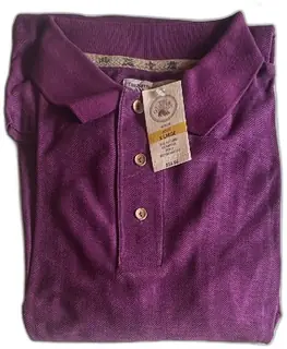 The Nature Company Naturalist Polo Boys’ Berry XLarge New Old Stock Vintage Cotton