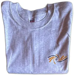 Anvil XL Rhapsody Booster Rocket Software Development Promo T Shirt Gray New Old Stoc