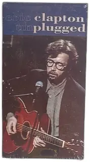 Eric Clapton Unplugged VHS 1992 Reprise Records Factory Sealed Vintage