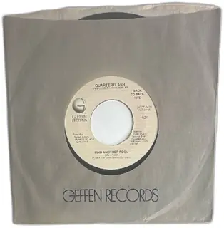 Quarterflash Harden My Heart Find Another Fool 7 Inch 45 RPM Geffen Records 1981 VG