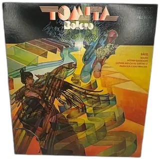 Tomita Bolero RCA Red Seal 1980 Vinyl LP Isao Tomita Electronic Ravel Signed