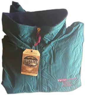 Dunbrooke Upstream Digital Oracle Promo Jacket XL Teal Vintage Outdoor Fleece