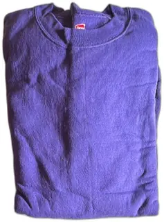 Hanes ComfortBlend EcoSmart Purple Sweatshirt and Sweatpants Set 2XL Unused