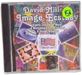 David Miller Image Ecstasy Multimedia Screen Saver CD Windows 95 98 Vintage