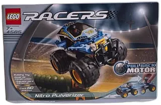 LEGO Racers 4585 Nitro Pulverizer 2002 Factory Sealed Pull Back Motor Set