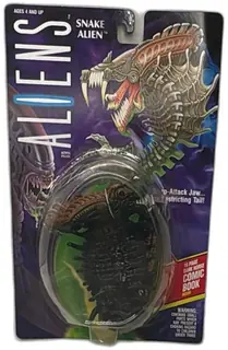 Kenner Aliens Snake Alien Night Strike Action Figure 1992 Sealed Comic