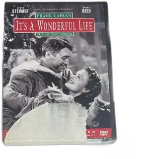 Its A Wonderful Life DVD Frank Capra Original Uncut THX Republic Pictures