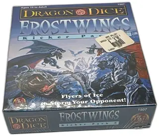 Dragon Dice Frostwings Kicker Pack 6 TSR 1997 New Sealed Box Collectible