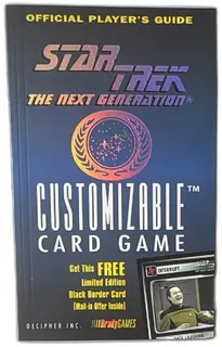Star Trek Next Generation Customizable Card Game Official Player’s Guide BradyGames 1