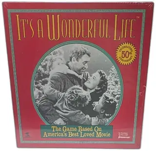 Its A Wonderful Life Board Game 50th Anniversary Edition Pressman Sealed