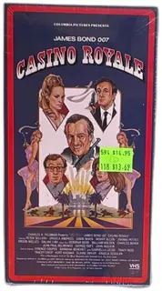 James Bond 007 Casino Royale 1986 Columbia Tristar VHS Factory Sealed New