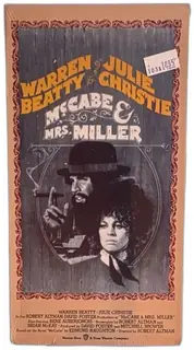 McCabe and Mrs Miller VHS Warren Beatty Julie Christie 1990 Warner Home Video