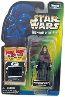 Star Wars Power Of The Force Emperor Palpatine Kenner 1997 Freeze Frame MOC