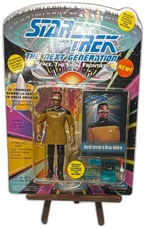 Star Trek Next Generation Geordi La Forge Dress Uniform Figure Playmates 1993