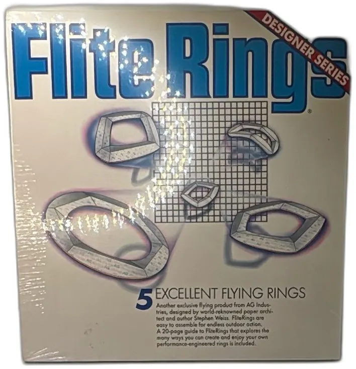 AG Flite Rings Designer Series 1987 Complete Kit 5 Flying Rings Sealed
