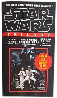 Star Wars Trilogy 1993 Ballantine Books Seventh Printing Paperback Sci Fi Nove