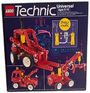 LEGO Technic Universal Set 8044 Pneumatic 199 Pieces 1989 Vintage New