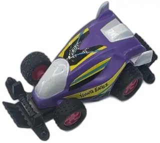 Flying Eagle GLX 03 Mini Toy Buggy Car Purple Black Yellow Made In China Vintage