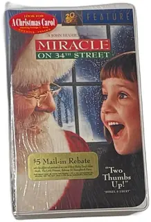 Miracle On 34th Street 1995 VHS Brand New Sealed 20th Century Fox Family Class