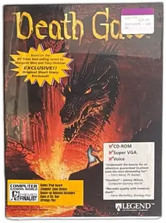 Death Gate PC Big Box 1994 Legend CD-ROM Game Sealed Margaret Weis Tracy Hickm