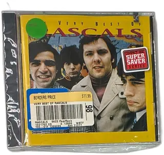 Rascals Very Best Of 1993 Rhino Records CD Pop Rock Sealed Super Saver