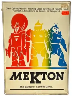 Mekton The Battlesuit Combat Game Boxed Set R Talsorian 1984 Complete Vintage