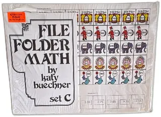 File Folder Math Set C by Katy Buechner 1980 Creative Publications Review Copy