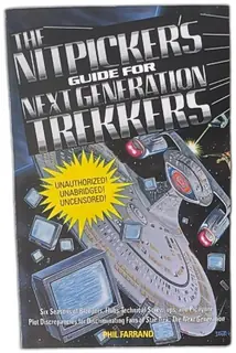 Nitpickers Guide For Next Generation Trekkers Phil Farrand 1993 Star Trek Paperback