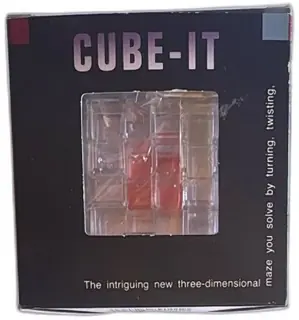 Cube It Bohsei BIC-001 3D Puzzle Game 1990 Vintage BIC Inc New in Box Japan