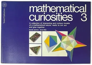 Mathematical Curiosities 3 Tarquin Publications Jenkins Wild 1990 Cut Out Models