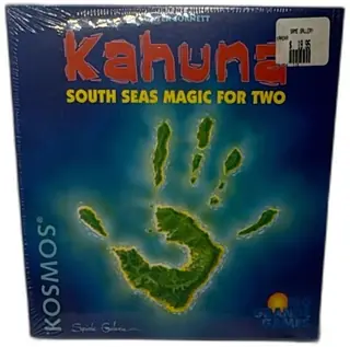 Kahuna Board Game 1998 Kosmos Rio Grande Games New Sealed 2 Player Strategy