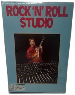 Rock N Roll Studio Sealed 1987 Spinnaker Commodore 64 Music Software Box