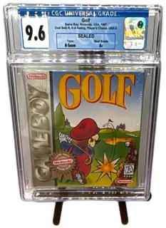 Nintendo Game Boy Golf 1997 Sealed CGC 9.6 A Plus Player’s Choice
