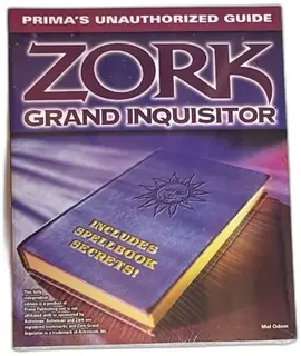 Prima Unauthorized Guide Zork Grand Inquisitor PC Spellbook Secrets Mel Odom 1997
