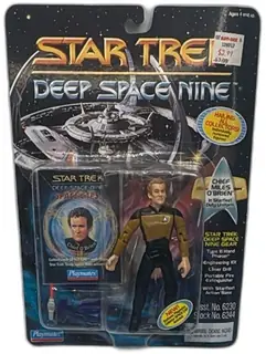 Star Trek Deep Space Nine Chief Miles OBrien Action Figure Playmates 1994 MOC