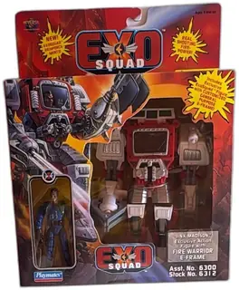 Exosquad Jinx Madison Fire Warrior E Frame Action Figure Playmates 1995 New