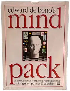 Edward De Bono Mind Pack Game Set 80 Puzzles Exercises DK New Sealed